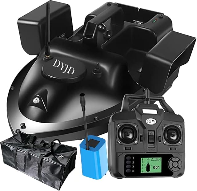 DYJD GPS-Futterboot mit automatischer Rückkehr für das Karpfenangeln