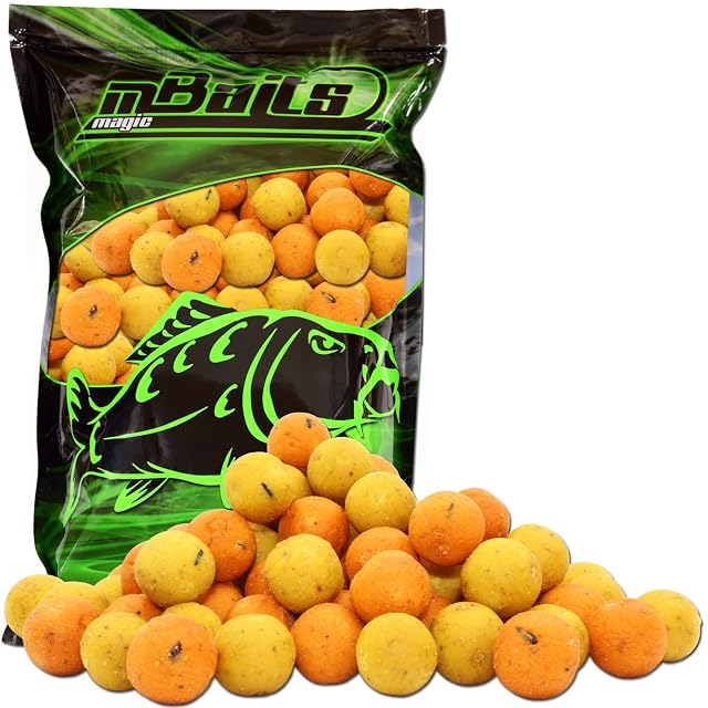 Angel-Berger Magic Baits Premium Range King Pineapple Boilies, 24 mm