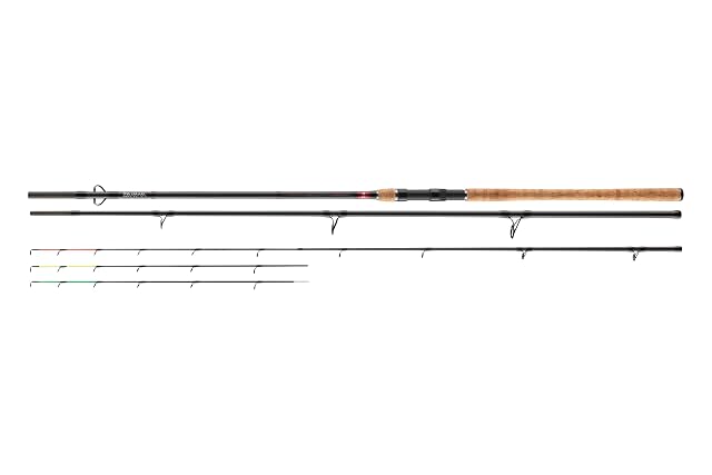 DAIWA Ninja X Feeder 390XH lange Feederrute mit Zitterspitzen