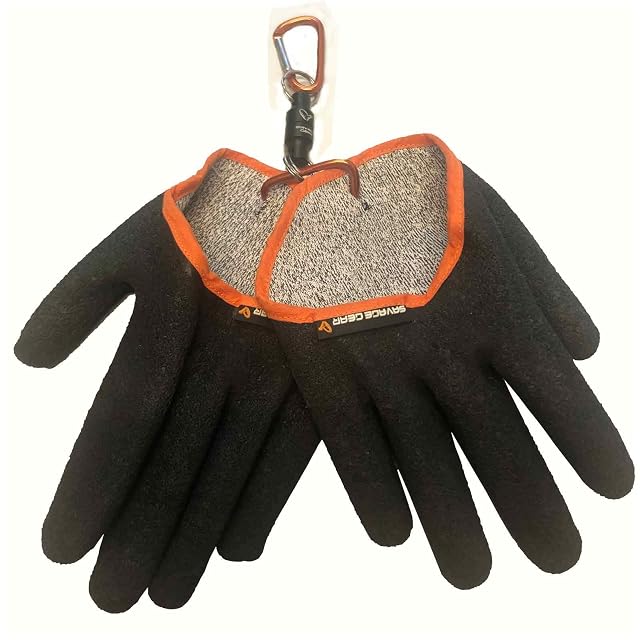 Savage Gear Aqua Guard Schutzhandschuh zum Angeln, Größe L
