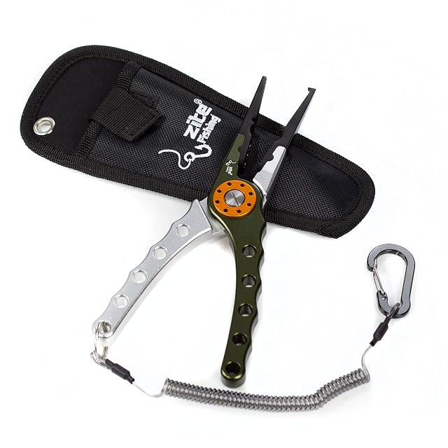 Zite Fishing Aluminium-Multitool mit Gürteltasche