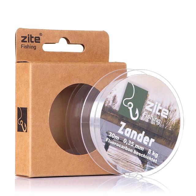 Zite Fishing fluorocarbonbeschichtete Zandervorfachschnur