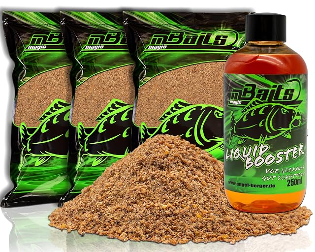 Angel-Berger Magic Baits Allround Grundfutterset mit Lockstoff