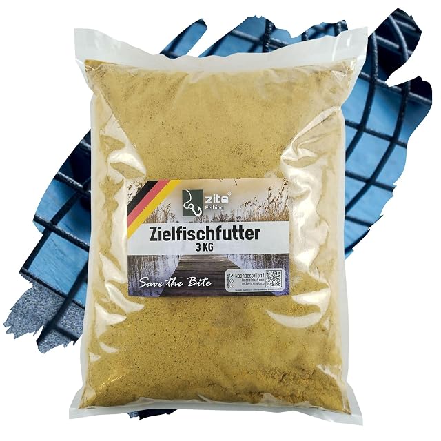 Zite Fishing 3-kg-Feeder-Grundfutter-Fertigmischung