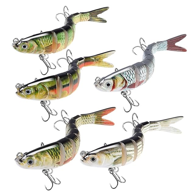 RYACO achtgliedriger Swimbait, 13,6 cm