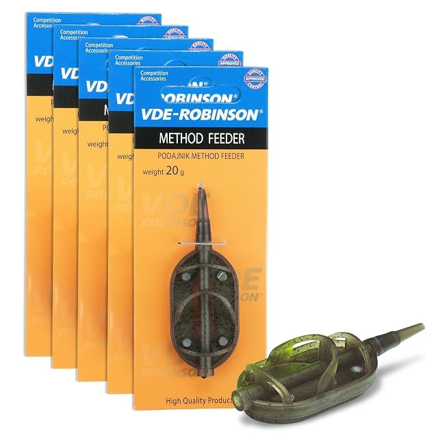 Robinson Method-Feeder-Vorratspack, fünf Inline-Feeder mit 20 g