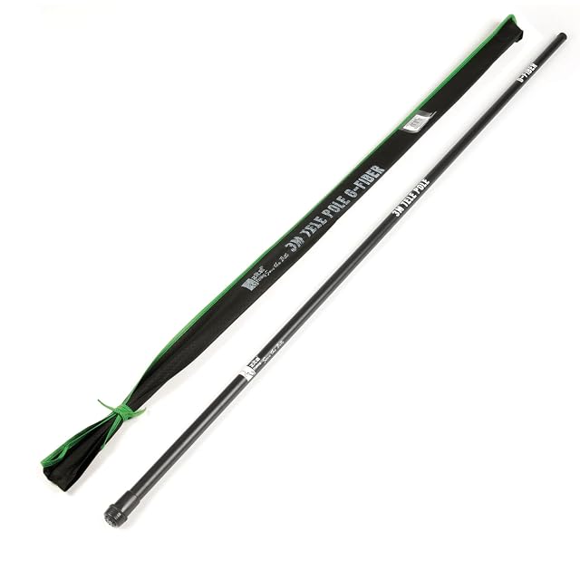 Zite Fishing Tele Pole Teleskop-Stipprute aus Glasfaser mit Metall-Spitzenring