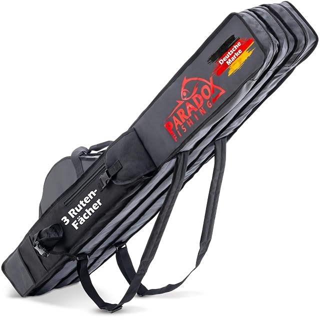 Paradox Fishing Rutentasche, 150 cm mit drei Fächern