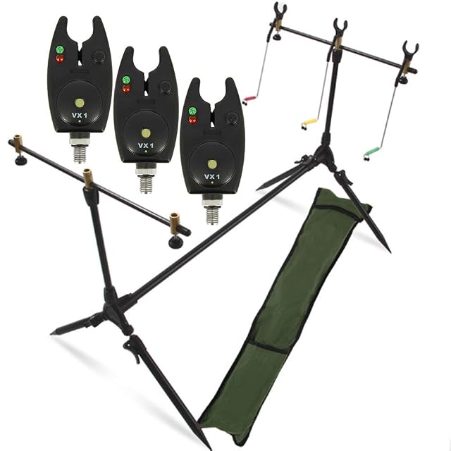 G8DS Rod-Pod-Set mit drei Bissanzeigern und Tragetasche