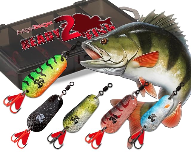 Wild Devil Baits Blinker-Sortiment in einer Box, 16 g